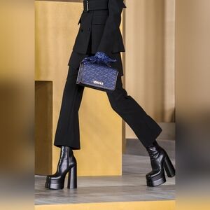 Versace Aevitas platform boots 38